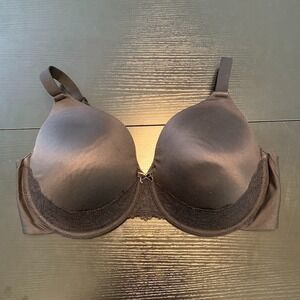 Self‎ Expressions By Maidenform Lightly Padded Underwire Black Bra Women's 42D